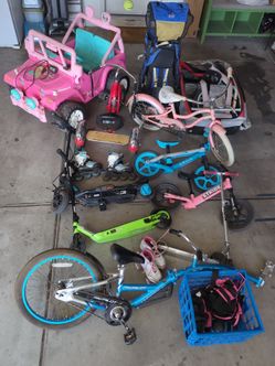 Massive Kids Bike, Stroller & Outdoor Gear Lot – Take ALL for $90 OBO