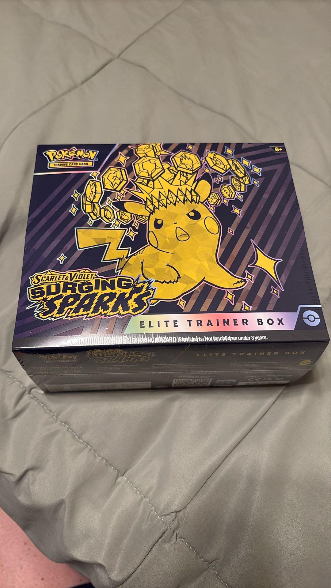 Pokemon TCG Surging Sparks Scarlet & Violet Factory Sealed Elite Trainer Box ETB