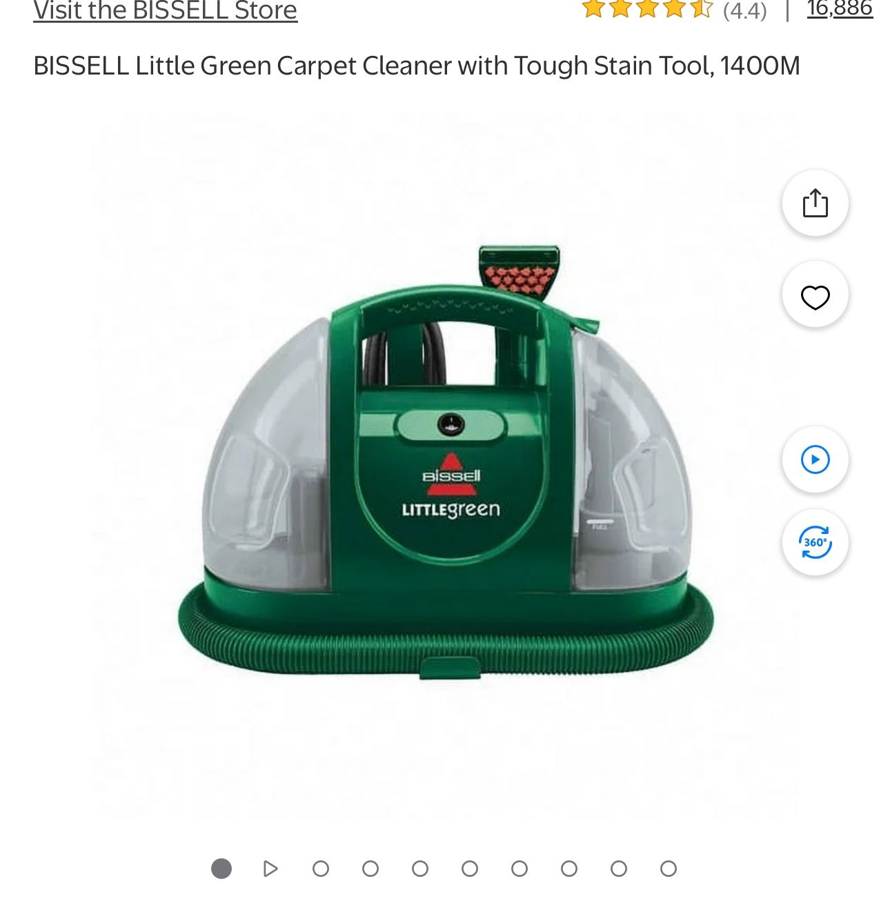 Bissell Little green Carpet cleaner