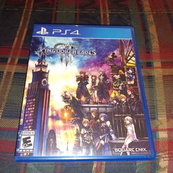 Kingdom Hearts III For PlayStation 4 PS4 PS5 RPG Video Game 