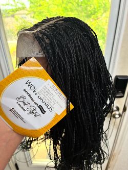 Wow Braids Micro Million Twist Braided Wig 18 Inch