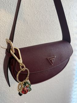 Guess Burgundy Purse 
