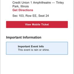 Junior H Ticket 
