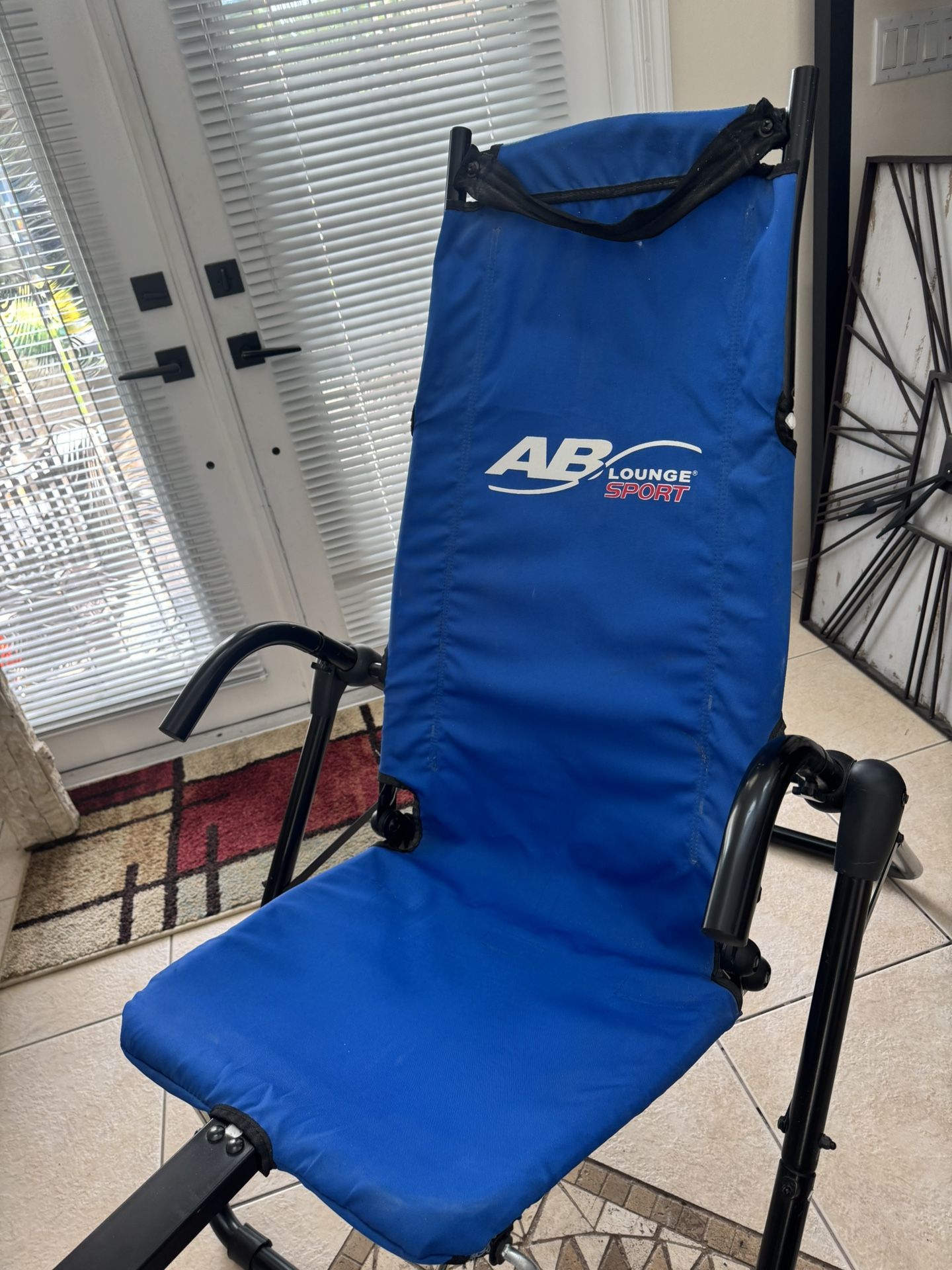 Ab Lounge Sport Lounger Core Abdominal Chair Resistance Exercise Machine