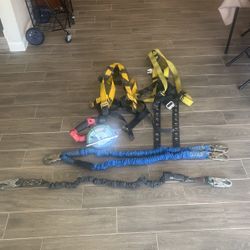 Harness With Lanyard 