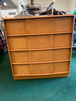 Haywood -Wakefield Vintage 4 Drawer Wood Dresser