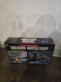 vintage 1989 Milton Bradley Electronic Talking Battleship board game