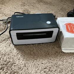 NEFLACA LABEL PRINTER WITH PRINTING PAPER 
