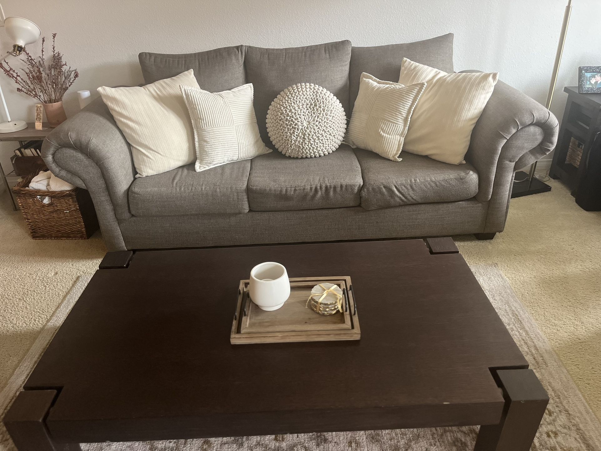 Couch And Coffee Table- Sold Together Or Separately 