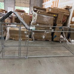 New large metal chicken coop