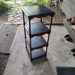 Antique Adirondack Smoking Table