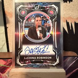 2025 Donruss WNBA LaChina Robinson & Penny Taylor Signature