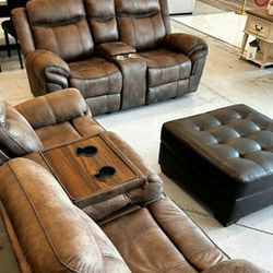 New Brand 2 Pc Sectional, Cloud Comfy, Buy Now Pay Later