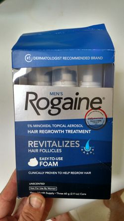 Mens Rogaine 3 months supply