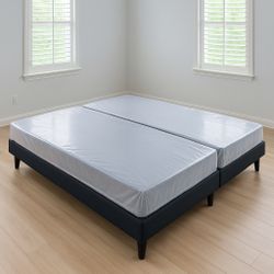 Box Spring King Size. New From Factory, Also Available In Twin-Full-Queen and Cali-King Same Day Delivery