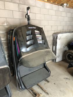 Polaris Snowmachine kids trailer