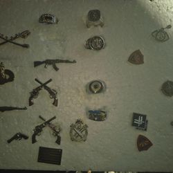 Lapel Pins And Ring Bundle