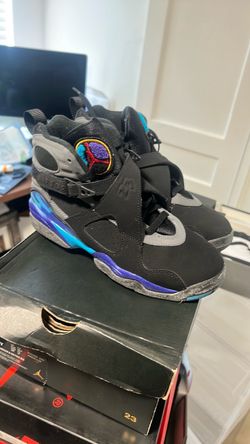 Air Jordan Aqua 8s sz 6 gs