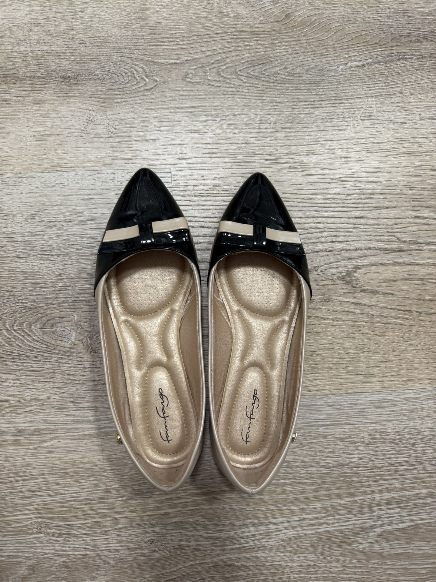 Brasilian Leather Flats Size 8