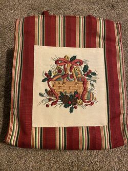 Longaberger Fabric Basket With Liner 