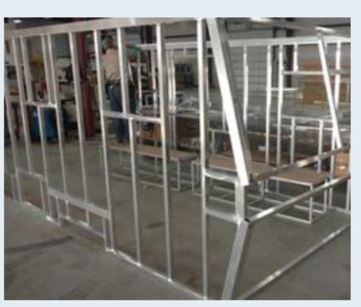 Travel Trailer Frame (all aluminum structure)