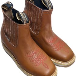 Botin De Trabajo En Piel-leather Work Boots 