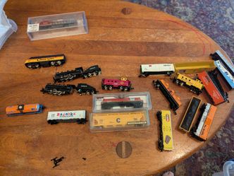 Small vintage trains