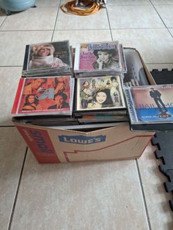 Huge Box Of C.D.