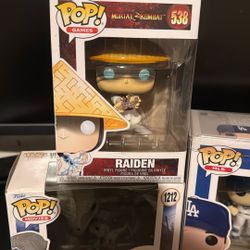 Different Funko Pops 