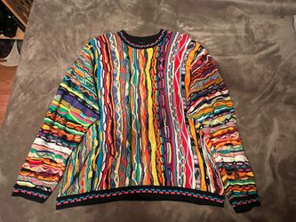 Coogi Multicolor Knit Sweater