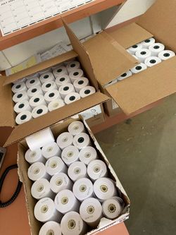 Paper Rolls. 3” x 97’