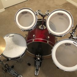 Lx Series Pacific Drum Set ! Scroll Pics For Details 