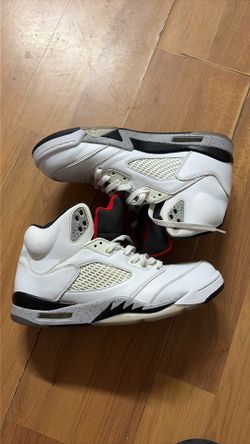 Jordan 5 white cement size 11.5