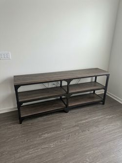 Tv stand industrial style