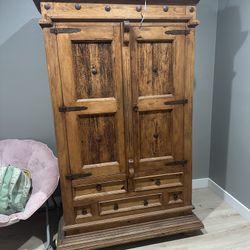 Solid wood storage Shelf