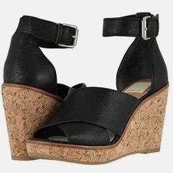 Cork Wedge Sandals