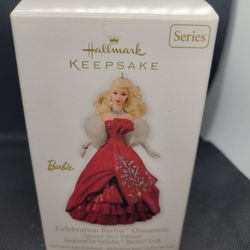 Hallmark Celebration Barbie Ornament 