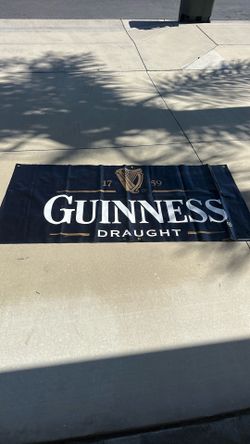 Guinness Vinyl Banner 70” x 34”