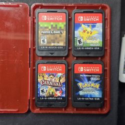 Nintendo Switch Video Games Minecraft Pokémon Diamond Pikachu Carnival 