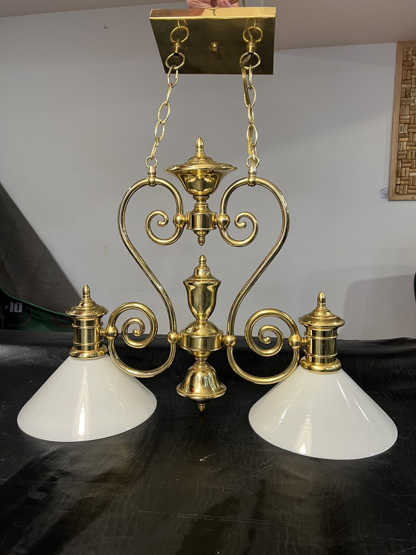 Brass Chandelier