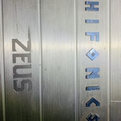 1200 W Hifonics Zeus Amp & 2 12s In Pro Box 