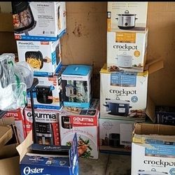 Crock-Pot, POWER XL, GOURMIA, MR. COFFEE ....ETC.....