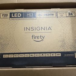 Insignia Fire Tv 24” Brand New