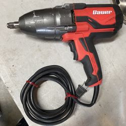 BAUER 8.5 Amp, 1/2 in. Impact Wrench with Rocker Switch