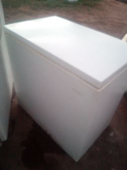 White Chest Freezer + more