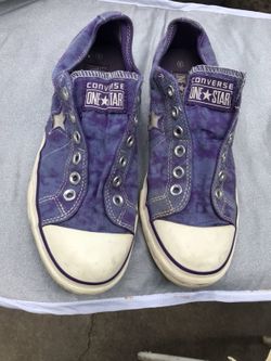 Purple Jean Converse All Stars One Star