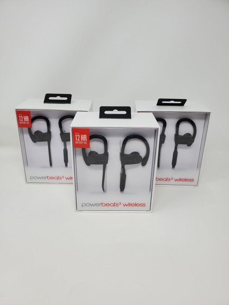 Powerbeats3 Wireless Black Power Beats