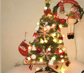 2FT Mini Christmas Tree Small Artificial Pine With Stand Holiday Xmas Table Decor FREE SHIPPING VIA FED EX 3-5 BUSINESSES DAYS