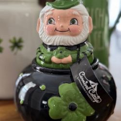 Johanna Parker/Carnival Cottage St. Patricks canister