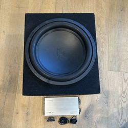 Subwoofer & Amplifier